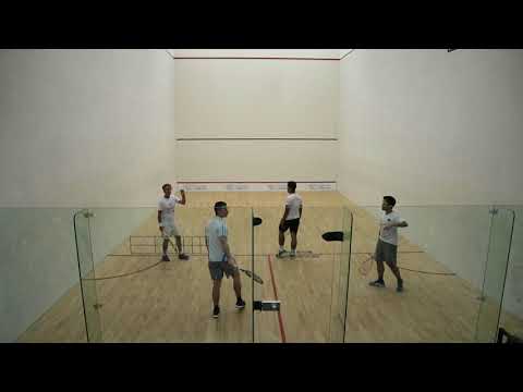 SQUASH | 20th International Jumbo Doubles Squash Tournament President's Cup 2019. Game 1