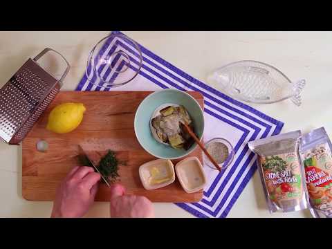 Rawfoodshop - Vegansk sill med cashewmajonäs!