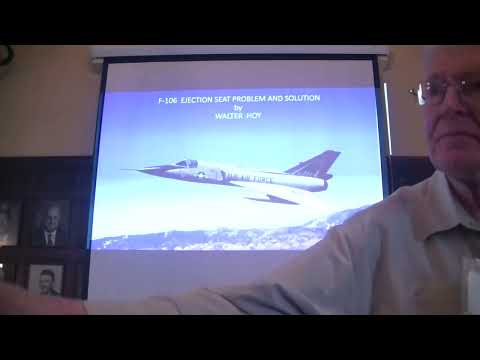 Barn Gang Luncheon, F-106 Ejection Seat Problem by Walt Hoy