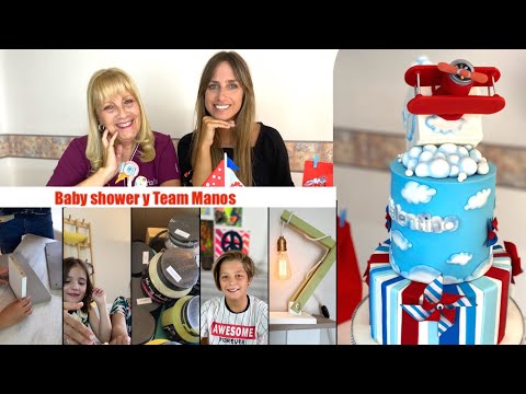 Manos Deco Tortas - Paula Domenech - Programa  12 - Manos a la Obra TV | Herminia Devoto