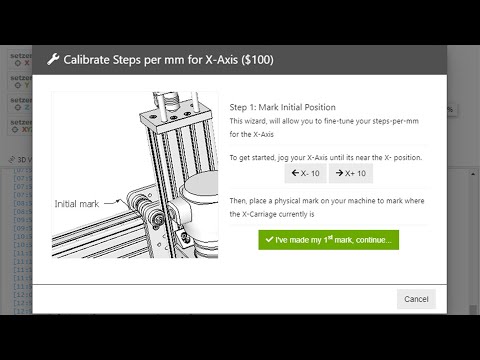 OpenBuilds Calibration Wizard