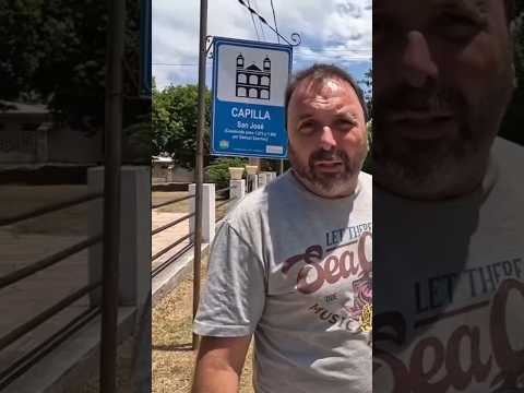 AMBOY. Capilla San José Y SUS SECRETOS. Charlamos con Horacio, unos de sus restauradores. Córdoba.