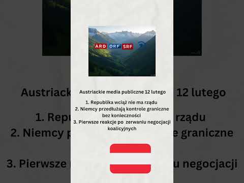 Austriackie media publiczne 12 lutego