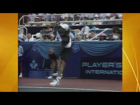 Agassi Stops Lendl In 1992 Toronto Classic Moment