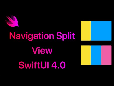 Build SwiftUI Two & Three Column Layout using Navigation Split View in SwiftUI 4
