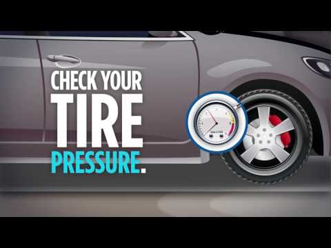 Check your tire pressure