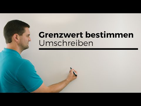 Grenzwert bestimmen, Umschreiben, Bruch, Folgen, Beispiel, limes | Mathe by Daniel Jung