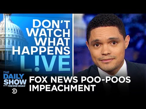弾劾公聴会のフォックスニュース。セックスはどこにある？| 予告編｜ザ・デイリーショー (Fox News on Impeachment Hearings: Where’s the Sex? | The Daily Show)