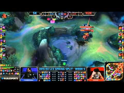 SK Gaming vs H2K Gaming - HIGHLIGHTS - EU LCS Spring 2015 - W5D2 - Season 2015 - League of Legends