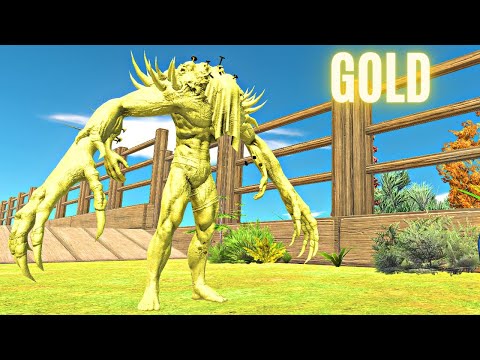GOLD Scourge Death Run - Animal Revolt Battle Simulator #arbs