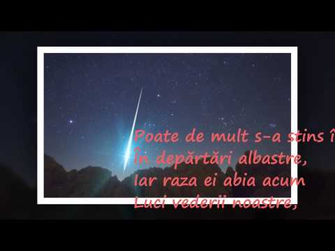 La steaua - Mihai Eminescu