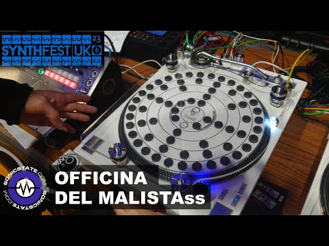 Synthfest UK 23:  Officina Del Malista Magnetic MIDI Control System