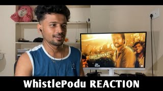 GOAT - Whistle Podu Reaction 🔥   Thalapathy Vij