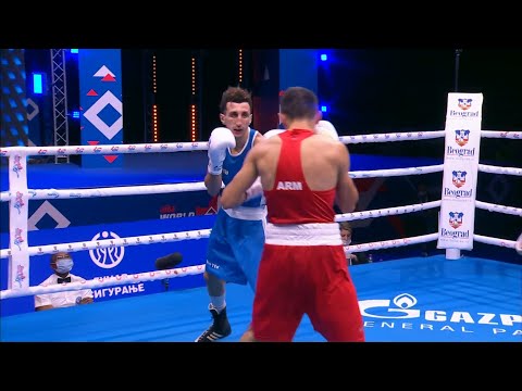 Day 7 (60kg) TONAKANYAN Karen (ARM) vs  OUMIHA Sofiane (FRA) | AIBA WCHs 2021