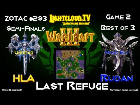 HLA (UD) VS Rudan (NE) - WC3 G2 - ZOTAC 293 SF