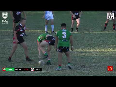 2019 IDRL 1st Grade Round 6 Highlights - Corrimal Cougars vs Collegians