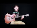 Lil Peep Walk Away As The Door Slams BSM Acoustic Cover