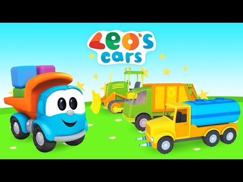 Leo the Truck App Gameplay. Toy Car Games for Kids - YouTube