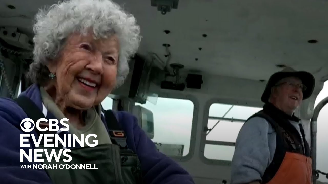 103-year-old lobster fisherman embarks on her 95th season on the water