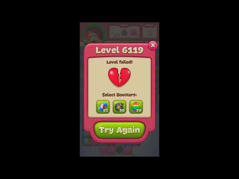 Toon Blast 6119 level super fail