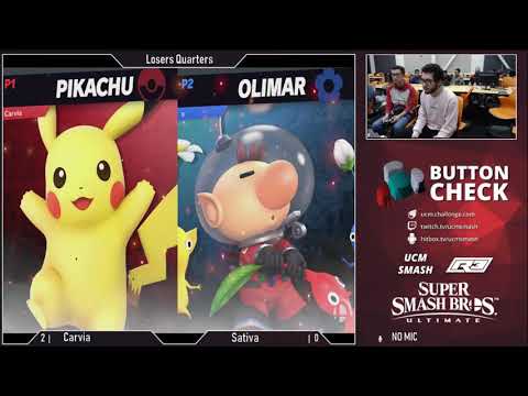 Button Check 14 Ultimate Singles (Losers Quarters) - Carvia vs Sativa