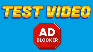 Ad Blocker Test