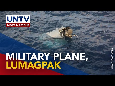 US military aircraft, bumagsak sa isang isla sa Japan