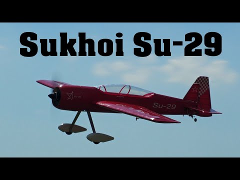 Sukhoi Su-29 | akrobatické RC letadlo | 4K | Halenkovice 2022
