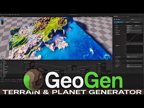 GeoGen - Procedural Terrain and Planet Generation Software