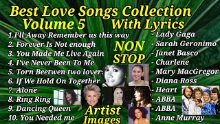 BEST LOVE SONGS COLLECTION (WITH LYRICS) VOLUME 5