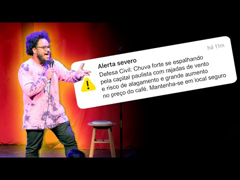 Gui Preto - Alerta de Chuva forte  e café caro