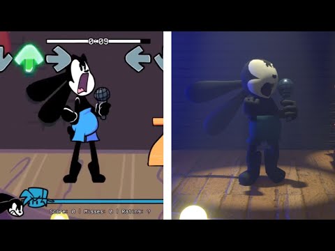 I'M NOT THAT OLD! | Friday Night Funkin' Vs Oswald 3D Animation