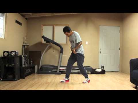 House Dance Tutorial - Combo: Pas De Bourree to Pow Wow Loop