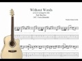 Without Words - Park Shin Hye cover guitar by ...