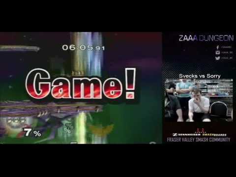 Melee @ HoC Weekly #7 - Singles: Svecks (Marth) VS Sorry (Captain Falcon) WR1