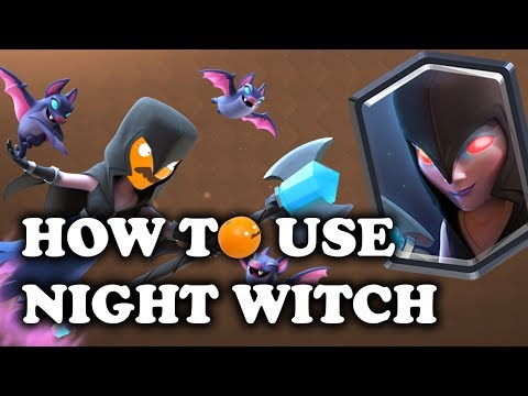 How to Use & Counter Night Witch | Clash Royale