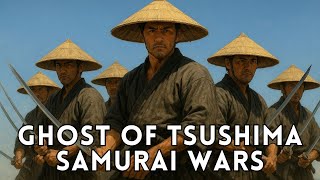 GHOST OF TSUSHIMA Gameplay and Combat - Samurai Wars vs Mongols