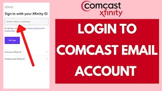 Comcast Email Login (2026): Xfinity Login | Comcast Sign in Tutorial