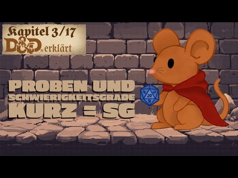 Der W20 und Schwierigkeitsgrade erklärt | Wie Proben funktionieren | Kapitel 3 von 17