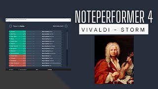 Video thumbnail for Noteperformer 4 - Vivaldi - Storm by İlkay Bora Öder