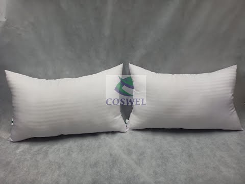 Coswel cotton bed long fiber pillow, shape: rectangular, siz...