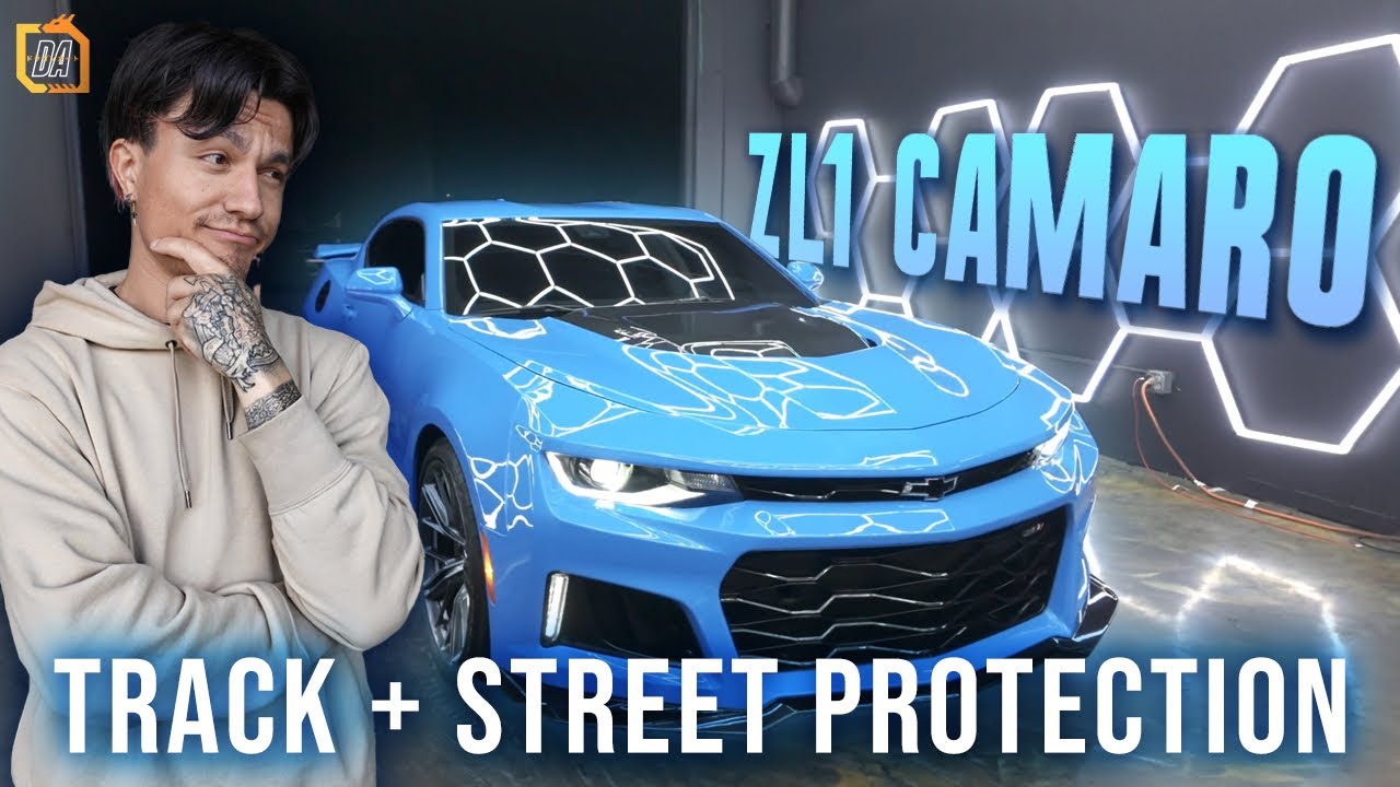Track-Driven ZL1 Camaro Gets PPF Repair and Icon Rocklear Protection