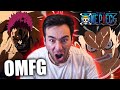 THE BEST ONE PIECE FIGHT SNAKEMAN LUFFY VS KATAKURI REACTION