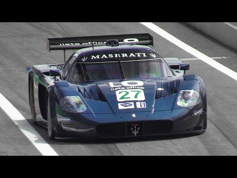 Thumbnail for Maserati MC12 GT1 Great V12 Sound on Track!! by Maserati MC12
