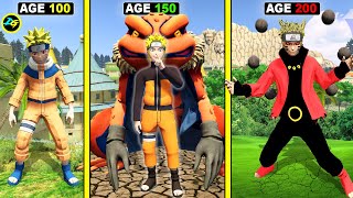 Surviving 200 YEARS As NARUTO in GTA 5