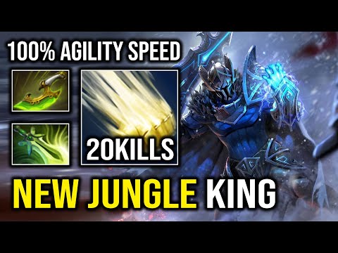 King Of The King Jungle 100% Max Agility Speed +938 GPM 11K MMR Sven Dota 2