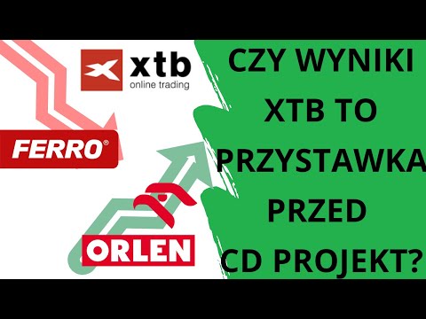 XTB tonie na giełdzie, czy tak będzie z CD Projekt po premierze Cyperpunka? Orlen jutro wyniki - GPW