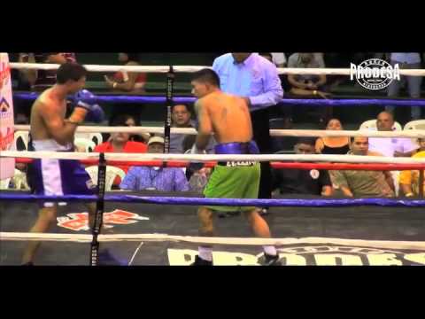 Pelea Jairo Rodriguez vs Misael Zeledon - Video Prodesa