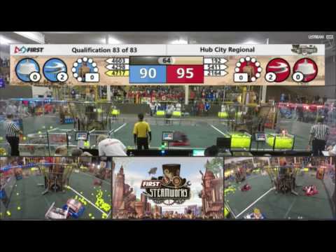 2017 FIRST Robotics Competition Hub City Regional Q83