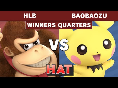 HAT 102 - DCG | HLB (Donkey Kong) Vs. baobaozu (Pichu) Winners Quarters - Smash Ultimate